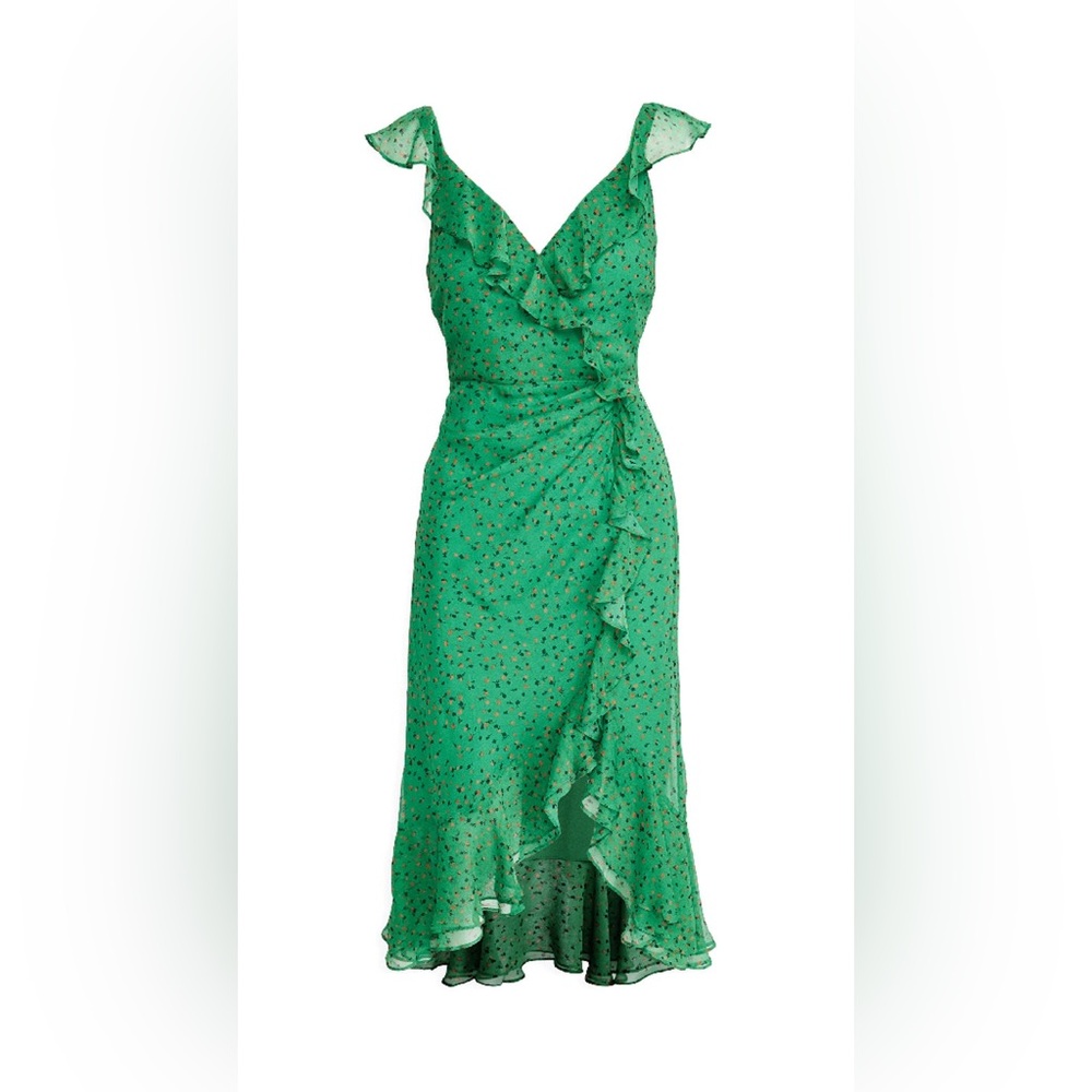 Veronica Beard Amal Silk Midi Dress